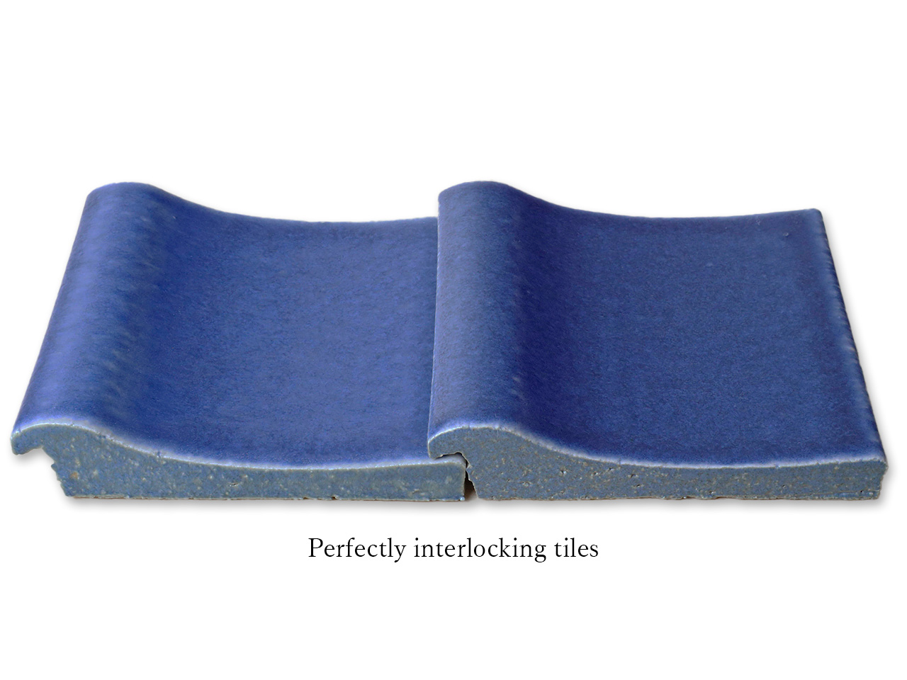 Traditional-style tile installation