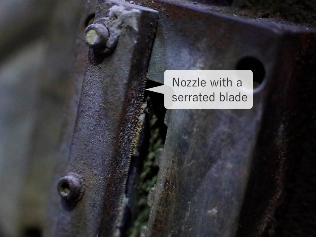 Lined surface finishing process